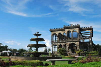 Clouds over landscape