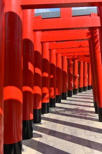 Corridor of building