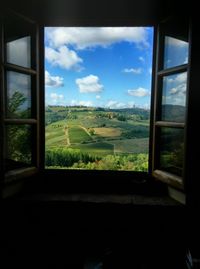 Scenic view of rural landscape