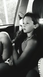 Portrait of young woman