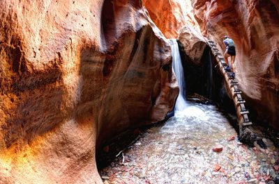 View of cave