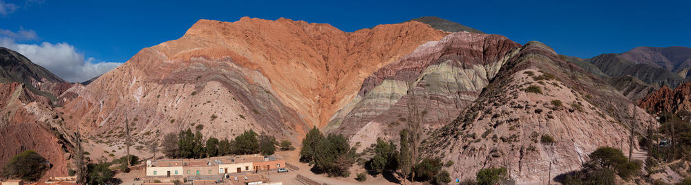 Panoramic view of mountains