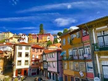 View of buildings in city