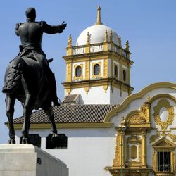 Low angle view of church