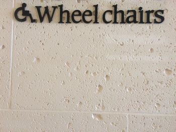 Text on wall