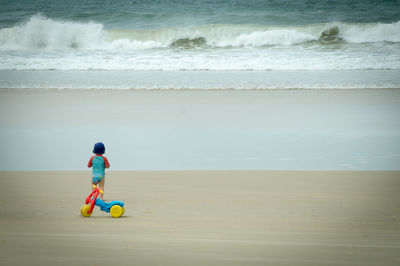 People on beach