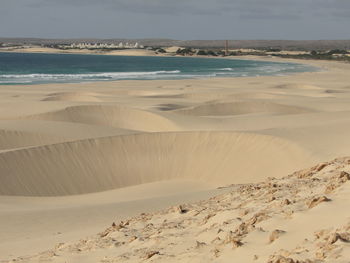 View of beach against sky