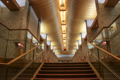 Low angle view of stairs