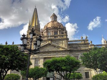 Low angle view of a cathedral