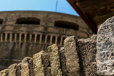 Low angle view of a temple