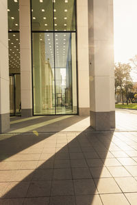 View of tiled floor