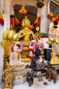 Buddha statues at temple