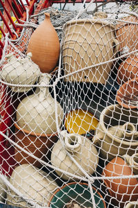 View of chainlink fence