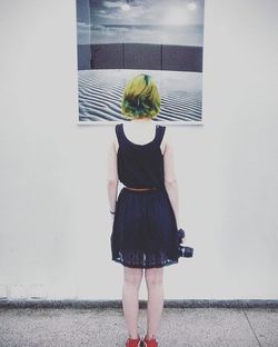 Woman standing in park