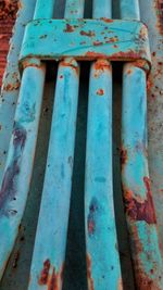 Full frame shot of rusty metal