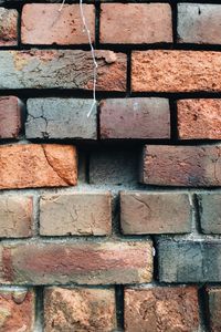 Full frame shot of brick wall