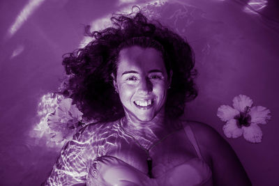 Portrait of a smiling young woman