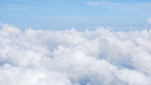 Low angle view of clouds in sky