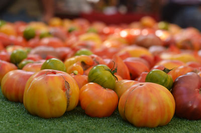Close-up of fruits for sale at market