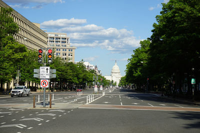 People walking on road in city