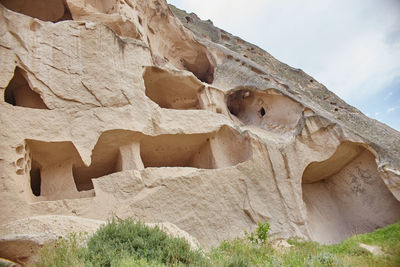 Rock formations in a desert