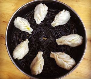 Directly above shot of food in bowl