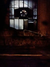 Brick wall with windows