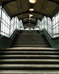 Low angle view of staircase