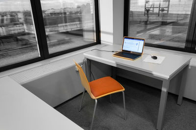 Interior of modern building
