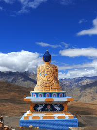 Langza buddha statue spiti valley 