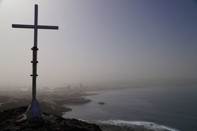 Cross overlooking las palmas 