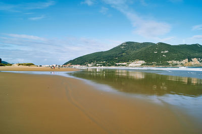 Laredo beach summer view