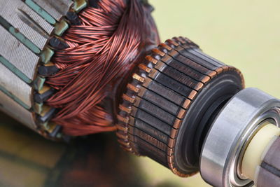 Electric rotor close-up