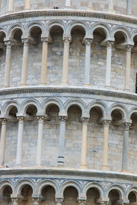 Low angle view of historical building