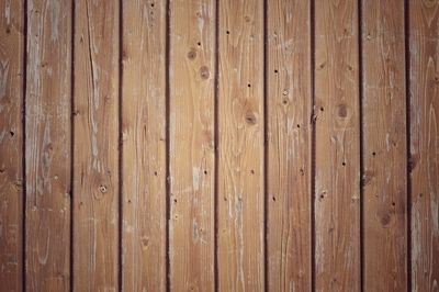 Full frame shot of wooden wall