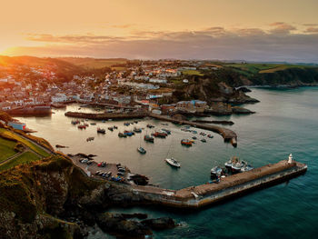 Mevagissey harbour, cornwall 