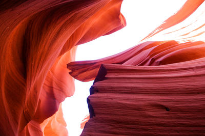 Close-up of rock formation