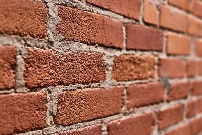 Close-up of brick wall