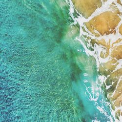 Full frame shot of water in swimming pool