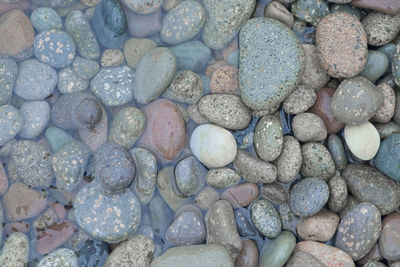 Full frame shot of stones