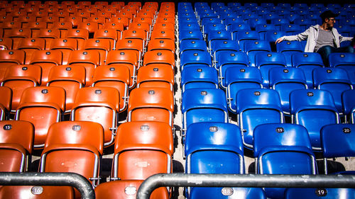 Full frame shot of metallic structure