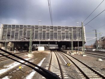 Railroad station platform