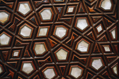 Low angle view of ceiling