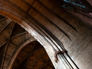 Low angle view of ceiling of building