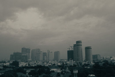 Cityscape against sky
