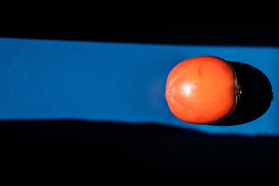 Close-up of orange balls on table