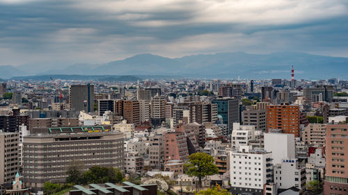 Cityscape against sky