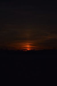 Scenic view of sky during sunset