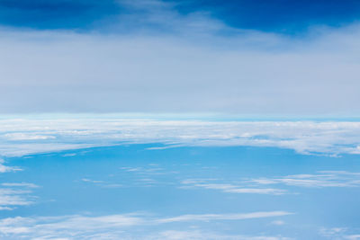 Scenic view of cloudy sky