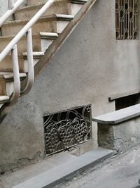 Staircase of old building